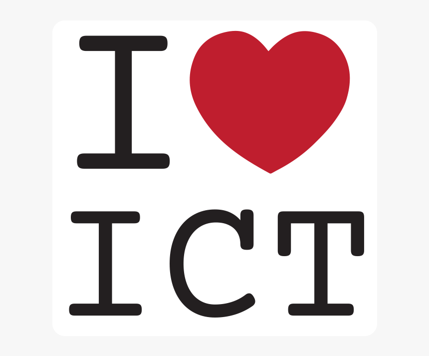 I Heart Ict Sticker, HD Png Download, Free Download