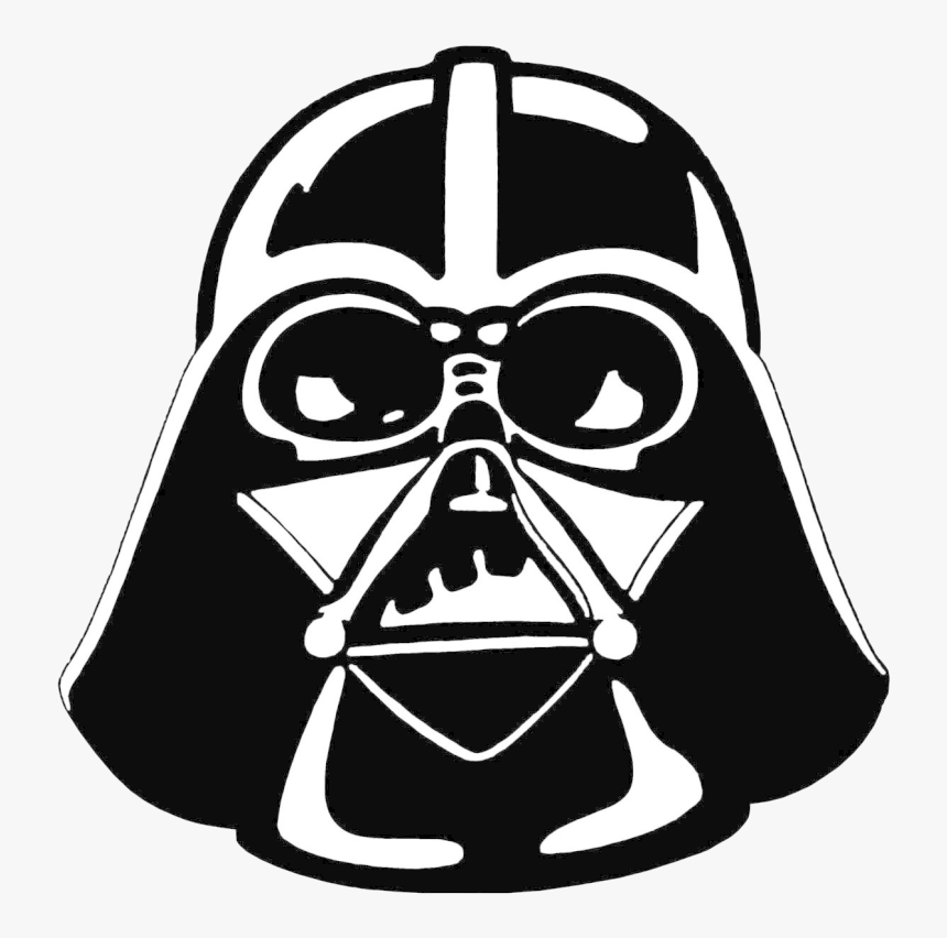 Darth Vader Clipart Stencil - Star Wars Darth Vader Clipart, HD Png Download, Free Download