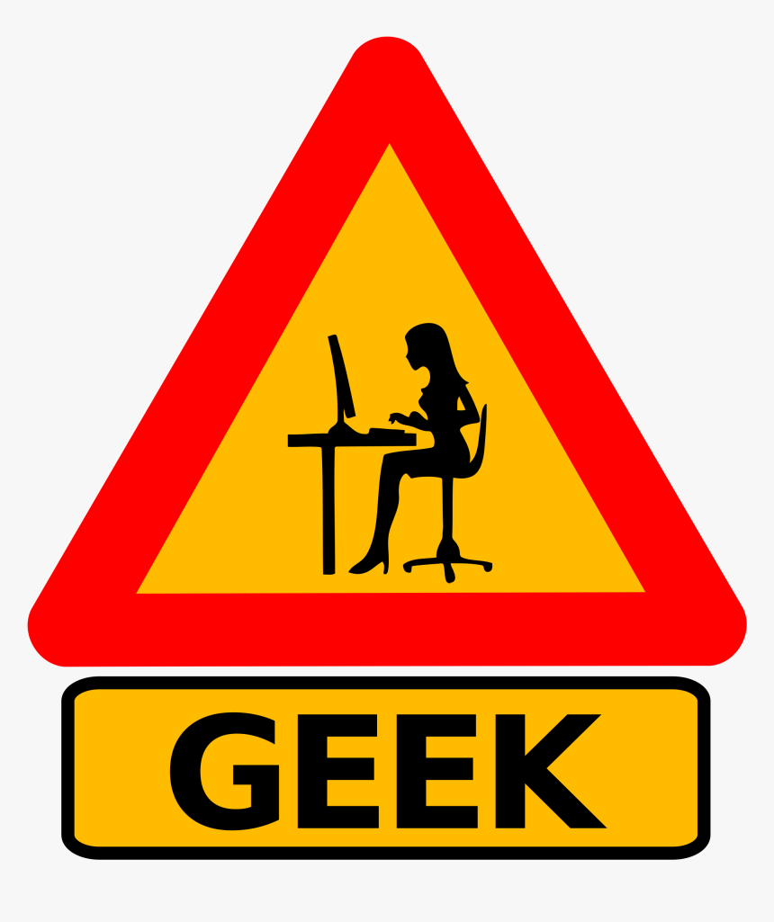 Warning Geek Icons Png - Geek Clipart, Transparent Png, Free Download