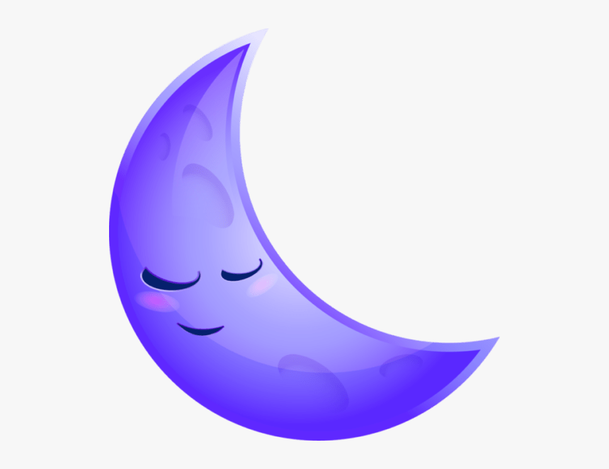 Sleepy Moon, HD Png Download, Free Download