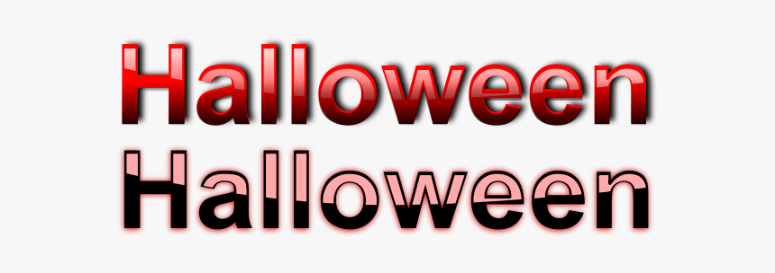 Clean Halloween Typography Vector Drawing - Graphic Design, HD Png Download, Free Download