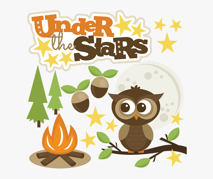 Camping Clipart Owl - Clipart Owl Camping, HD Png Download, Free Download