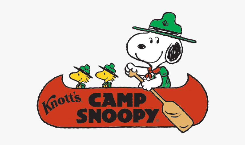 Camping Clipart Snoopy - Knott's Camp Snoopy Logo, HD Png Download, Free Download