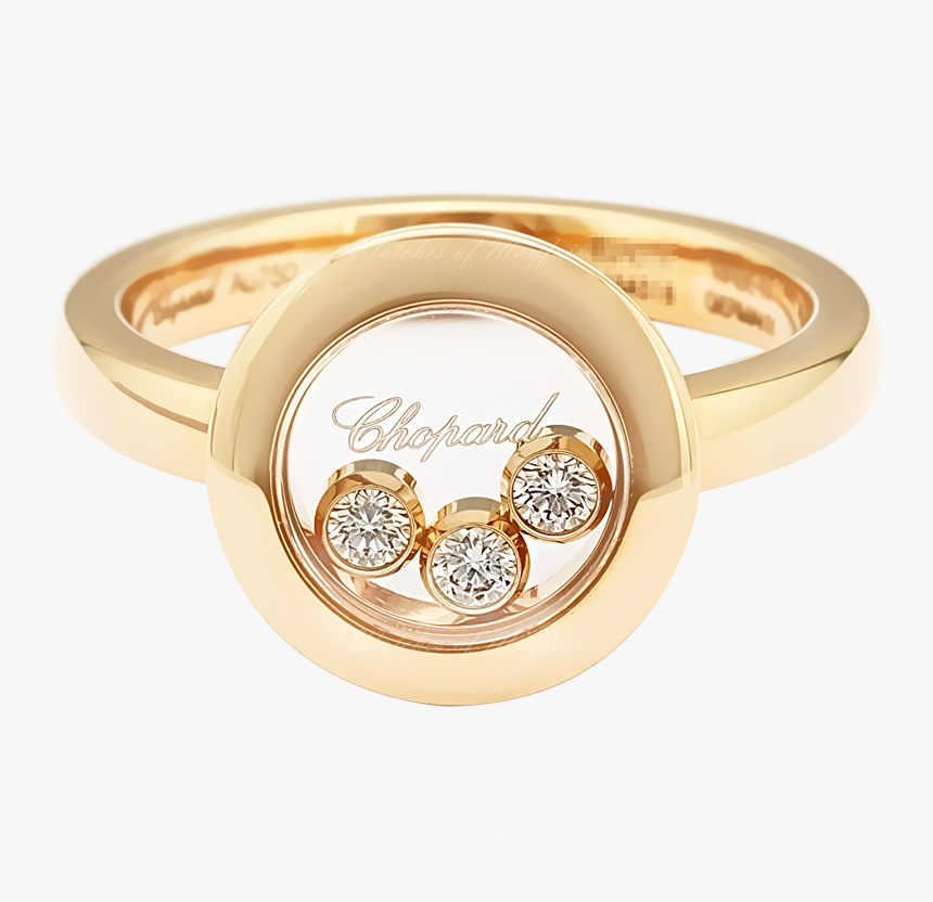 Buy Chopard Happy Diamonds Icons Rose Gold Diamond - Chopard Gold Ring, HD Png Download, Free Download