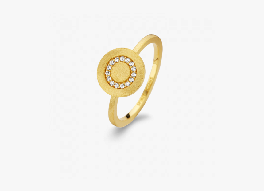 Iris Ring, Gold Plated - Pre-engagement Ring, HD Png Download, Free Download