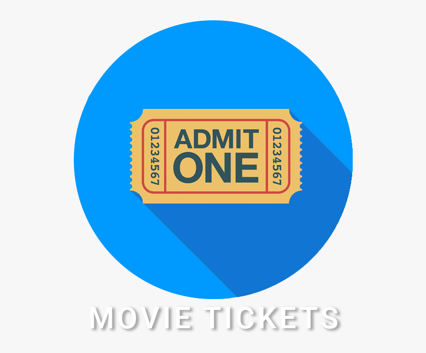 Movie Tickets - Label, HD Png Download, Free Download