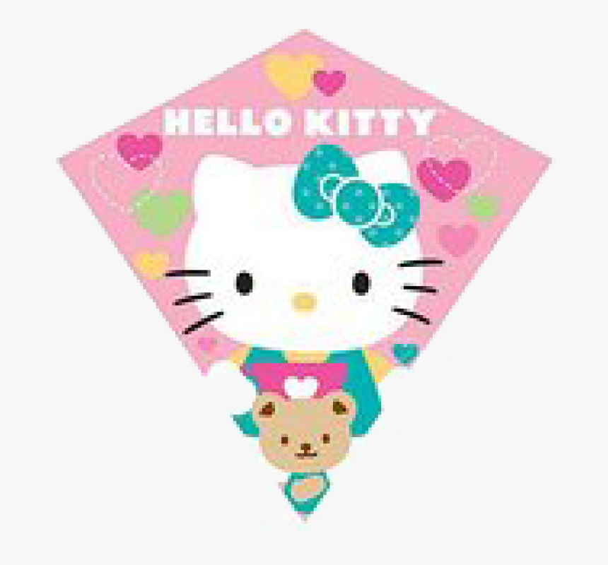 Hello Kitty Diamond Kite - Printable Happy Birthday Hello Kitty, HD Png Download, Free Download