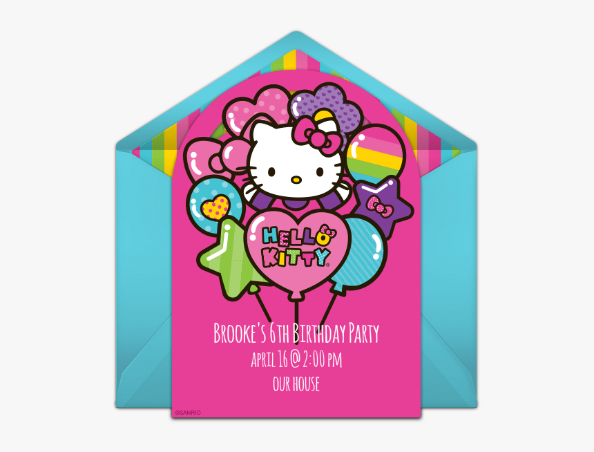 Hello Kitty Party, HD Png Download, Free Download