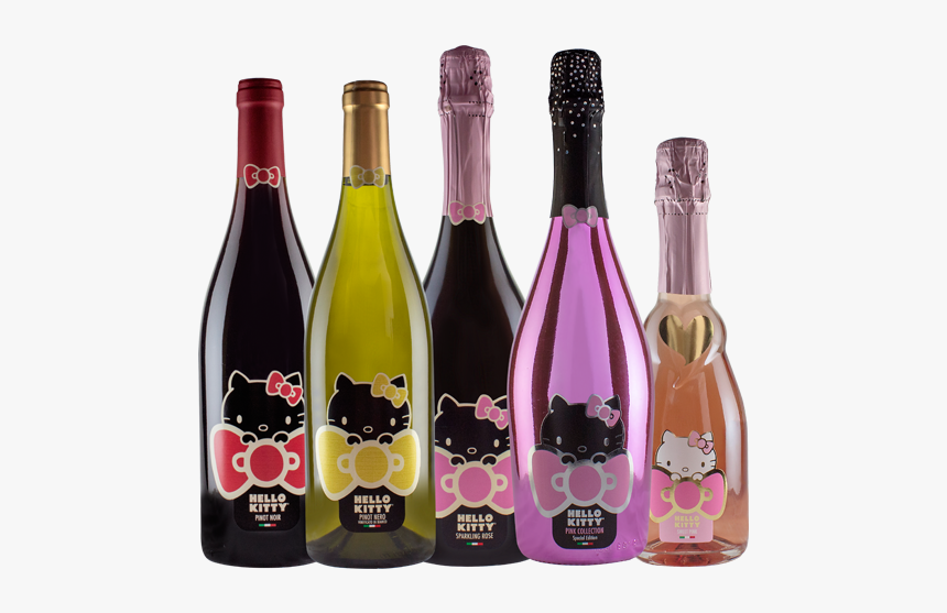 Hello Kitty Wine Collection, HD Png Download, Free Download