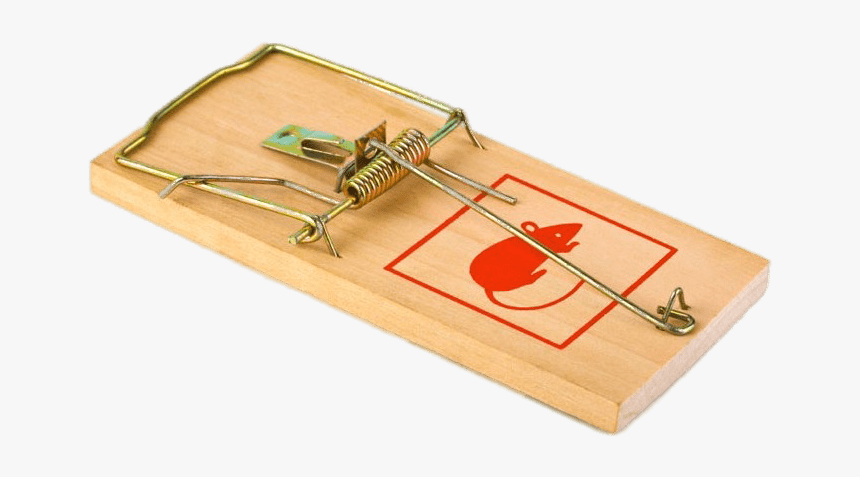 Mousetrap With Red Mouse Image - Mouse Trap Png, Transparent Png, Free Download