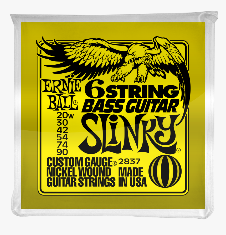 Ernie Ball Baritone Slinky , Png Download - Ernie Ball Strings, Transparent Png, Free Download