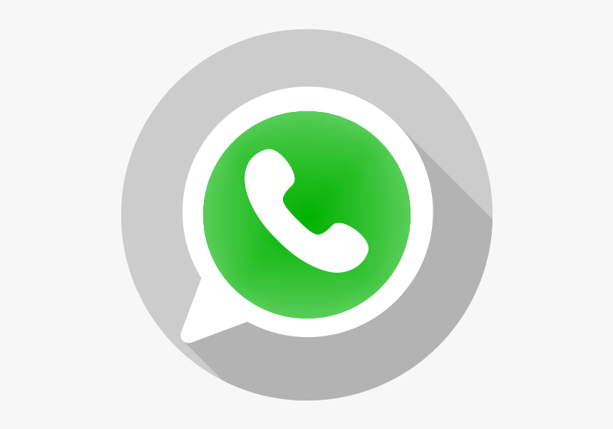 Icono Whatsapp Png Gris, Transparent Png, Free Download