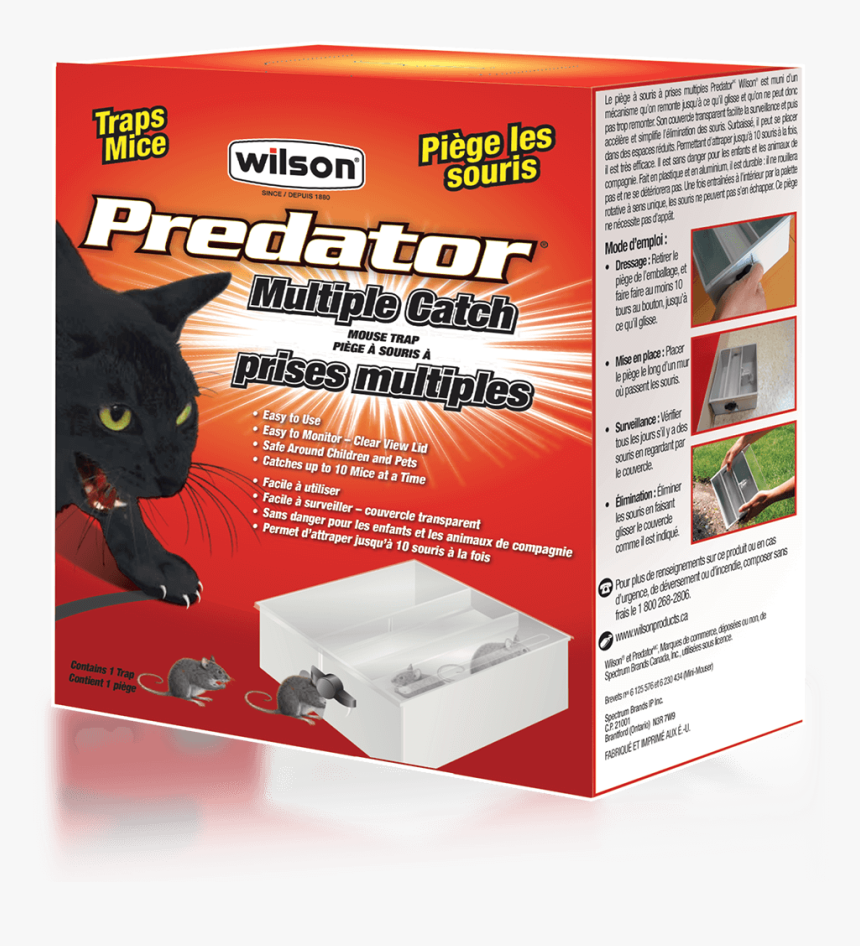 Wilson Predator Multiple Catch Mouse Trap - Multi Catch Live Mouse Trap, HD Png Download, Free Download