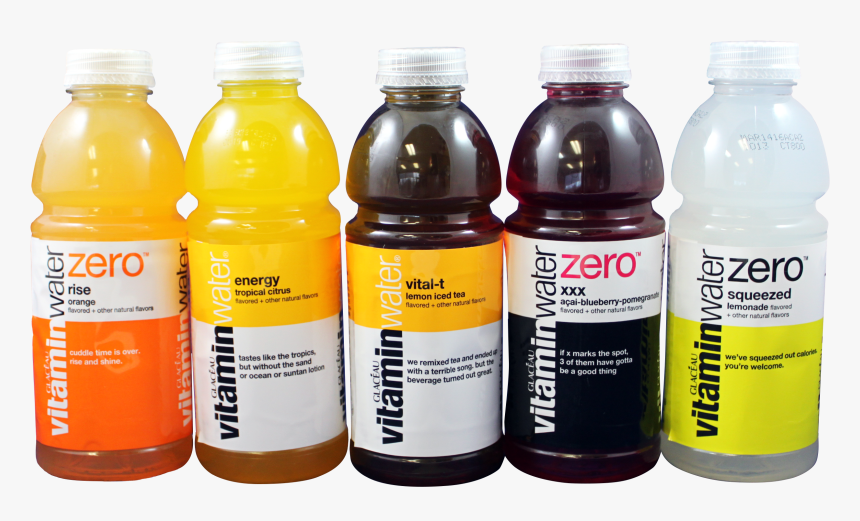 Glaceau Vitamin Water Zero Squeezed Lemonade - Energy Brands, HD Png Download, Free Download