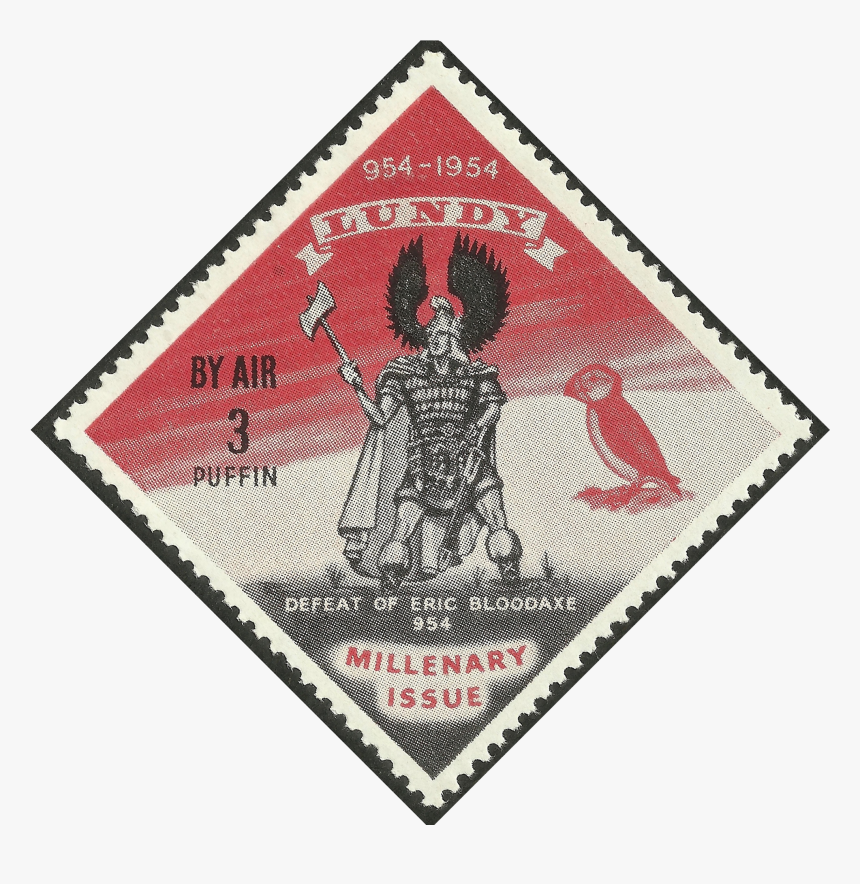 Transparent Post Stamp Png - Lundy Island Stamps 1954, Png Download, Free Download