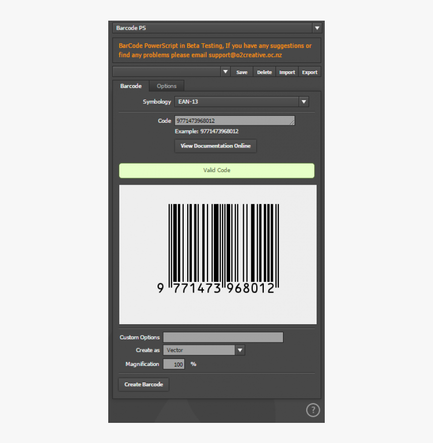 Barcode Illustrator Plugin, HD Png Download, Free Download
