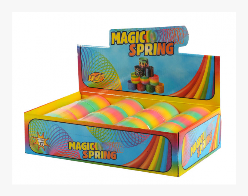 Magic Slinky Rainbow Spring - Bath Toy, HD Png Download, Free Download