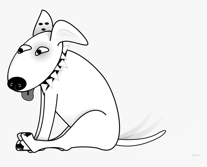 Dog Animal Free Black White Clipart Images Clipartblack, HD Png Download, Free Download