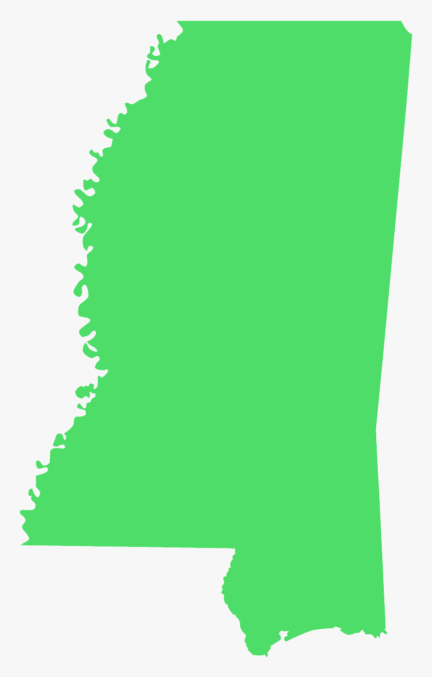 Map Of Mississippi, HD Png Download, Free Download