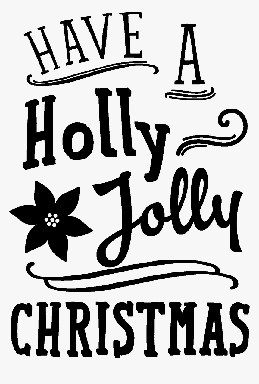 Christmas Quotes Png - Calligraphy, Transparent Png, Free Download