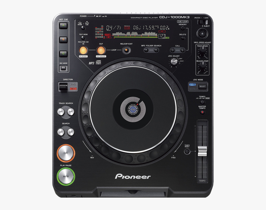 Pioneer Dj Set Cdj 1000 Mk3, HD Png Download, Free Download