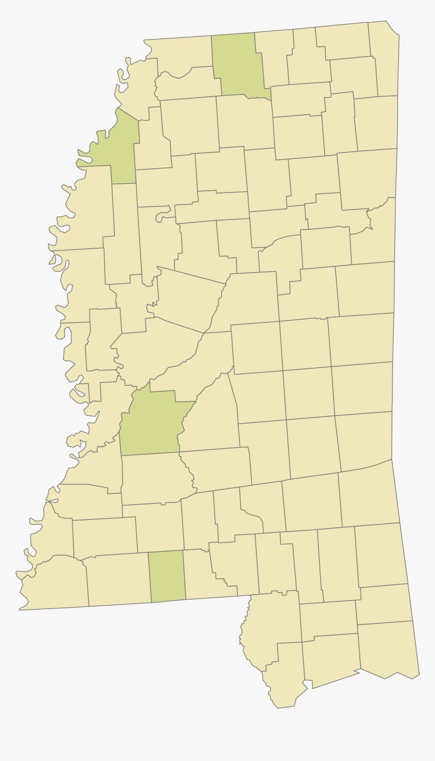Map Of Mississippi, HD Png Download, Free Download