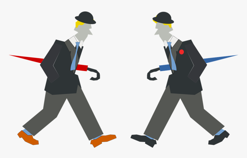 Men, Old, Detectives, Searching, Sherlock Holmes, Hat - Guy Walking Clipart, HD Png Download, Free Download