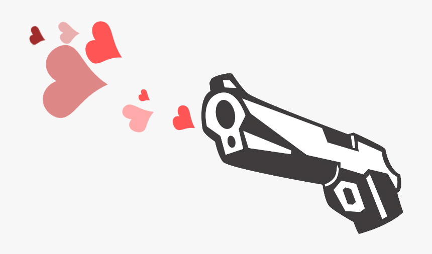 Gunsandrosesgraphic - Guns Valentines Day, HD Png Download, Free Download