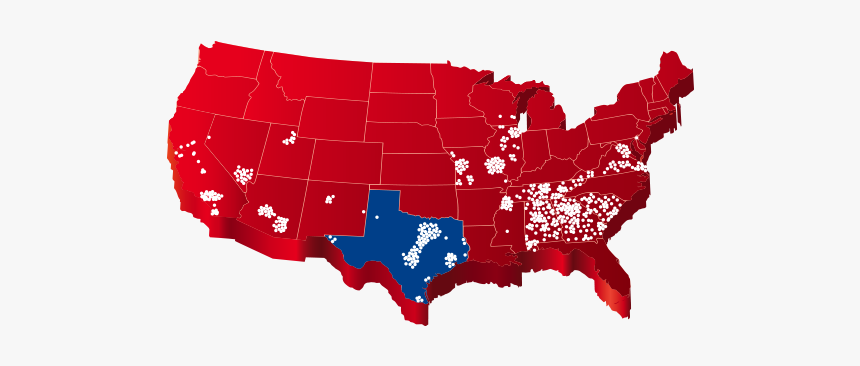 Electoral Map If Only Men Voted, HD Png Download, Free Download