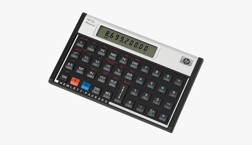 Financial Calculator Hp 12c, HD Png Download, Free Download