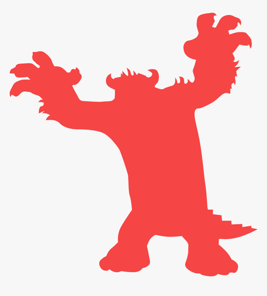 Monster Silhouette, HD Png Download, Free Download