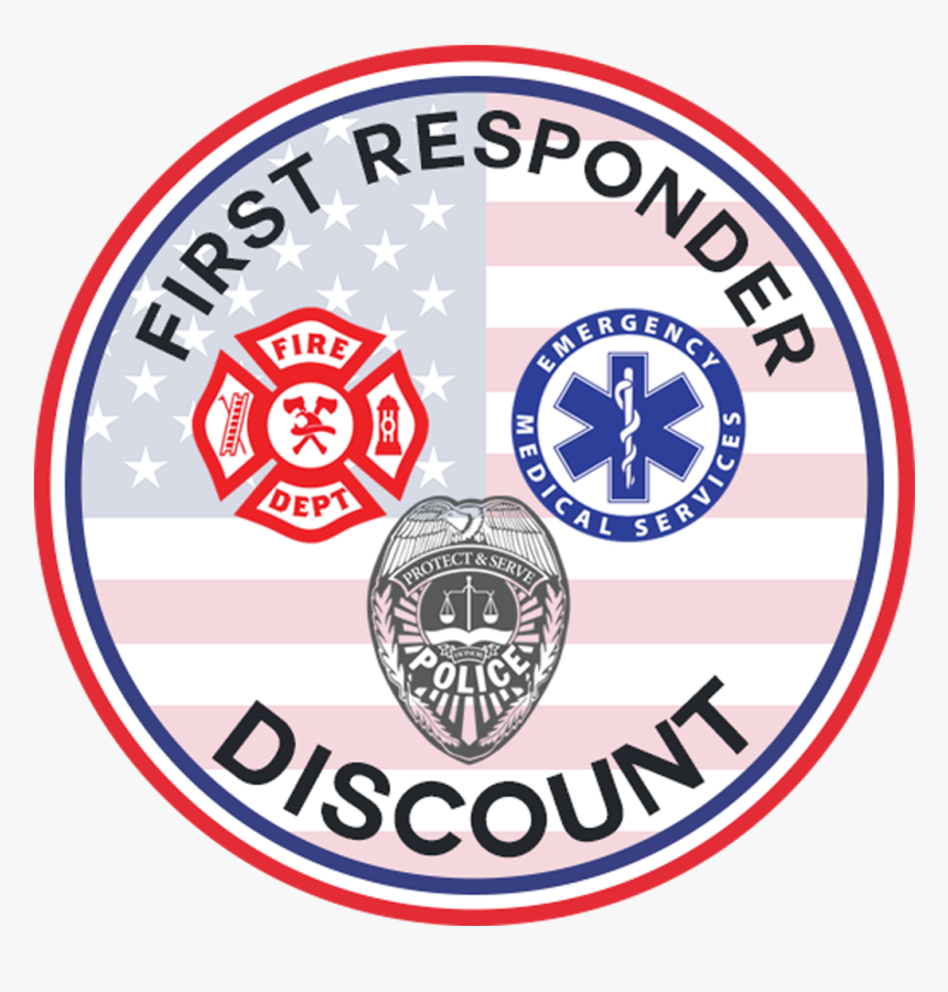 First Responder Discount - Thank You First Responders Png, Transparent Png, Free Download