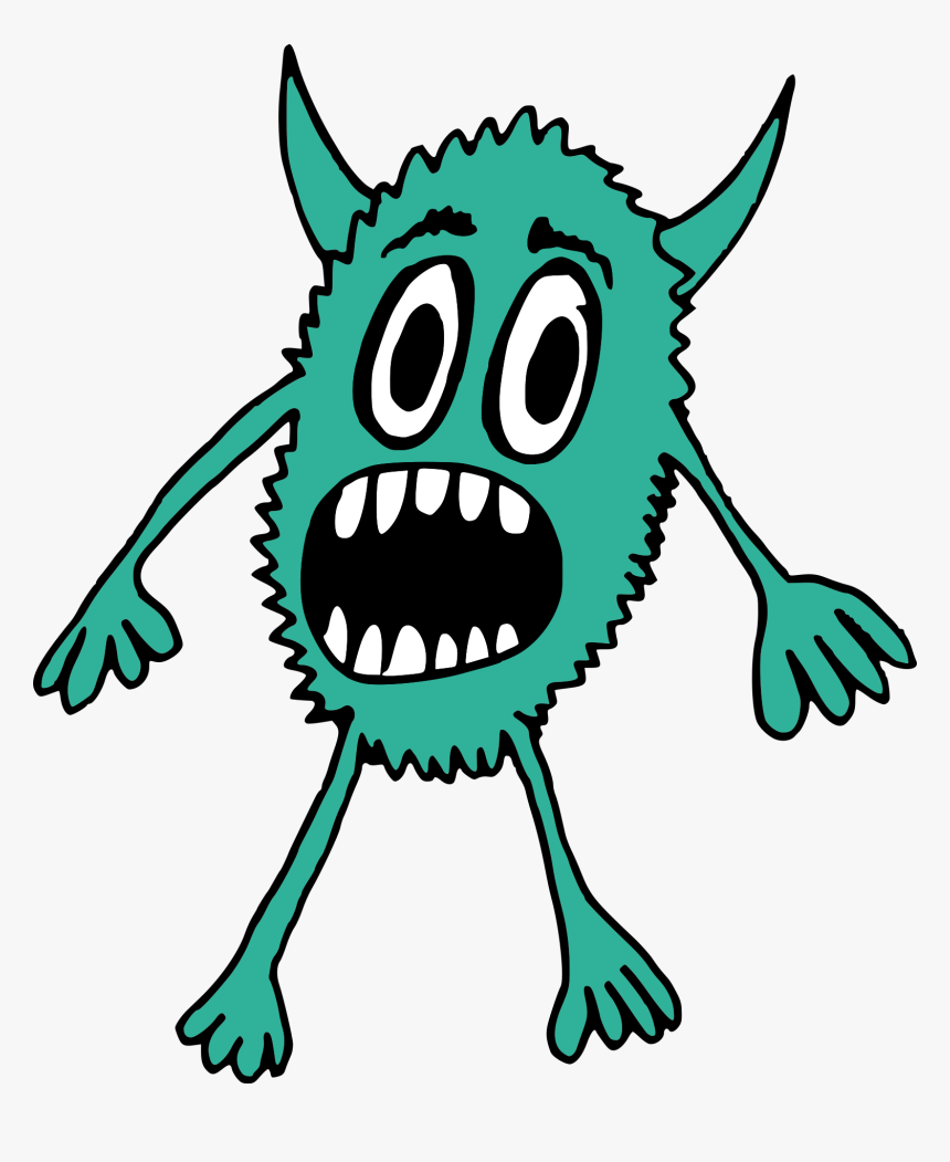 8 Cartoon Monster Vector 6, HD Png Download, Free Download