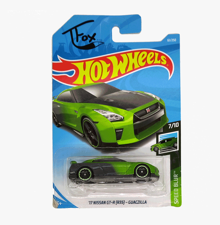 Transparent Hot Wheels Car Png - Nissan Gtr Guaczilla Hot Wheels, Png Download, Free Download