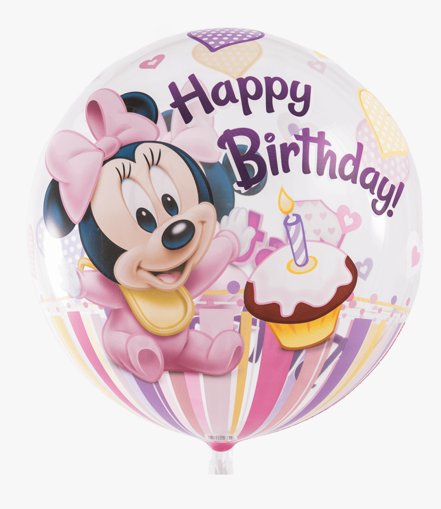 Transparent Minnie Mouse Birthday Png - Minnie Mouse Happy 1st Birthday, Png Download, Free Download