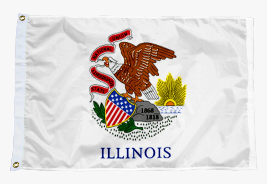 Illinois State Flag - Animated Illinois State Flag, HD Png Download, Free Download