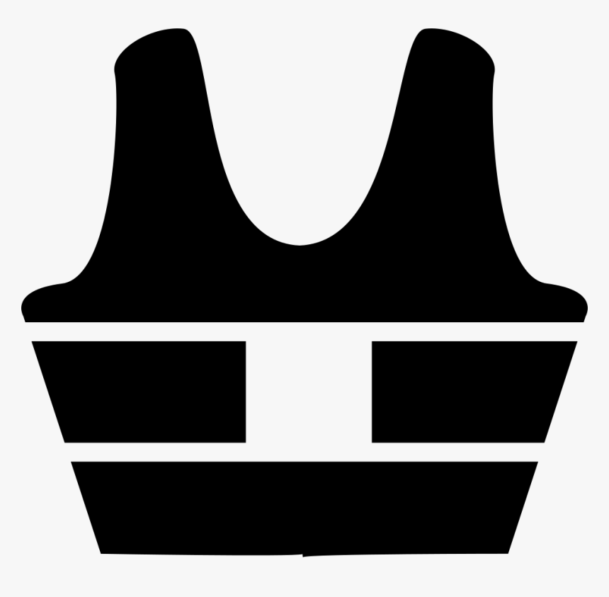 Police Bullet Proof Vest - Bullet Proof Vest Silhouette, HD Png Download, Free Download