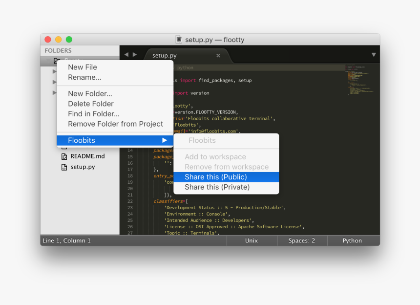 Folder As Workspace In Sublime, HD Png Download, Free Download