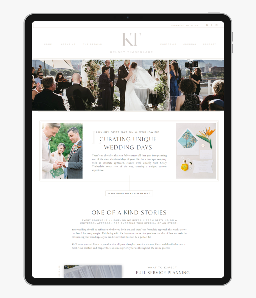 Kelsey Timberlake Website And Brand By Magnolia Creative - Website, HD Png Download, Free Download