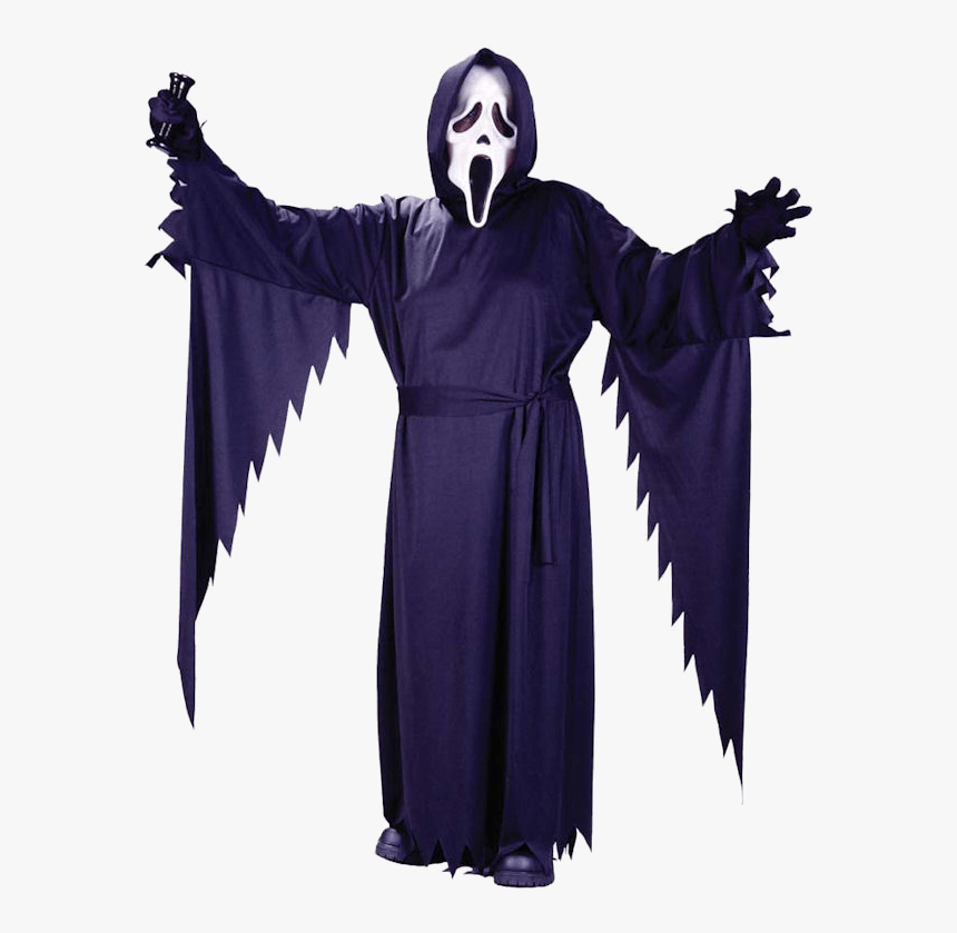 Teen Halloween Scream Ghostface Costume - Halloween Costumes For Teens Boys Scary, HD Png Download, Free Download