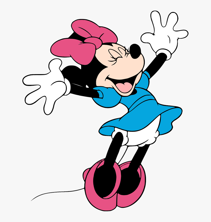 Transparent Scared Clipart - Cartoon Minnie Mouse, HD Png Download, Free Download