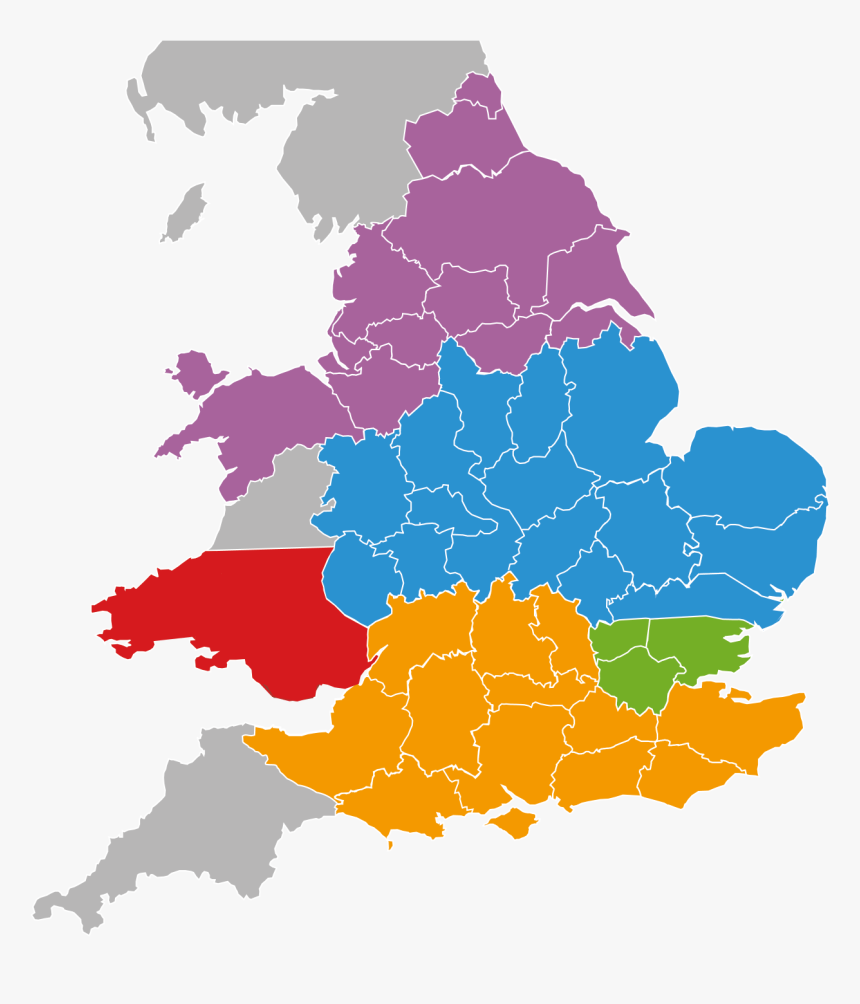 Brexit Map Remain Leave , Png Download - Uk Election 1964, Transparent Png, Free Download