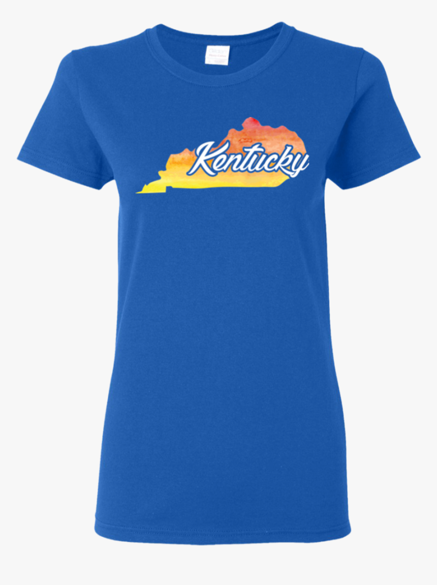 T Shirt Watercolor Kentucky Home T Shirts - First Year Anniversary Shirt Ideas, HD Png Download, Free Download