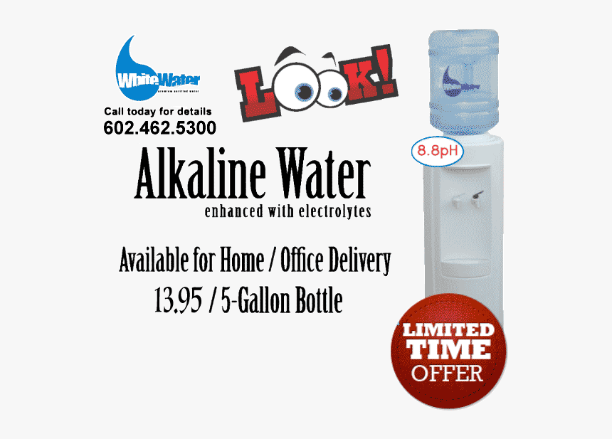 Alkaline Water Phoenix Delivery Offer - Alkaline Water Delivery, HD Png Download, Free Download