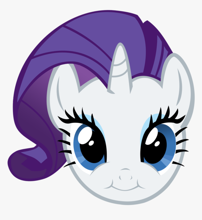 Rarity Face Vector - My Little Pony Gardenia Glow, HD Png Download, Free Download