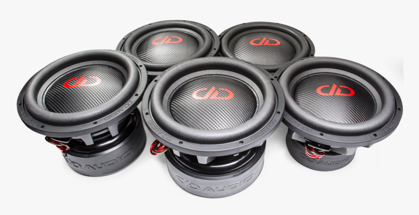 Dd Audio Carbon Fiber Dust Caps - Subwoofer, HD Png Download, Free Download