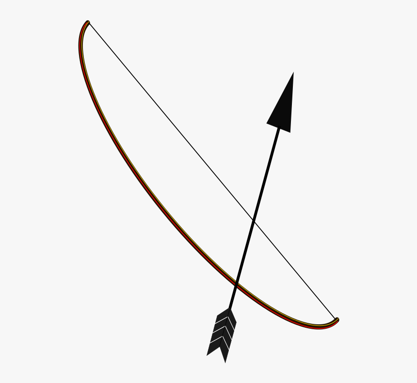 Archery Arrow Clipart - Amerindian Arrow And Bow, HD Png Download, Free Download