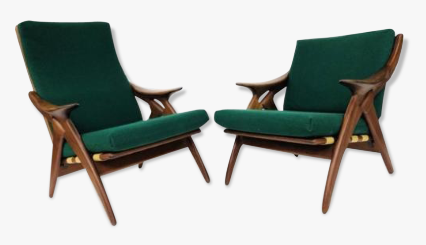 Set Of Vintage Chairs Mid Century Gelderland The Star - Chair, HD Png Download, Free Download