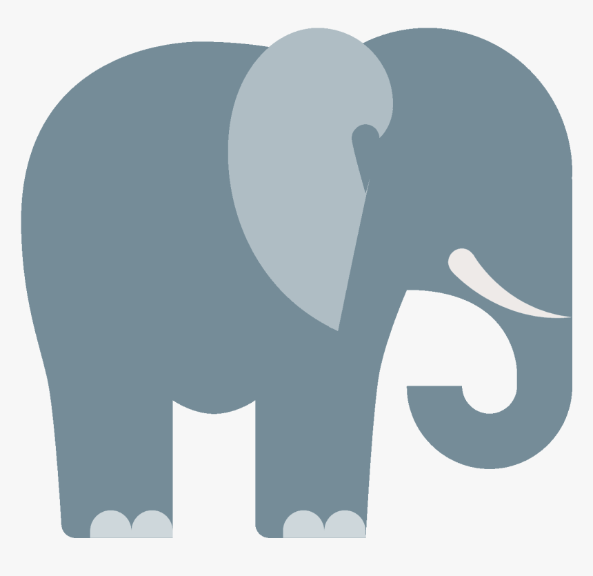 Computer Icons Elephant Rhinoceros Clip Art - Free Cute Elephant Icon, HD Png Download, Free Download