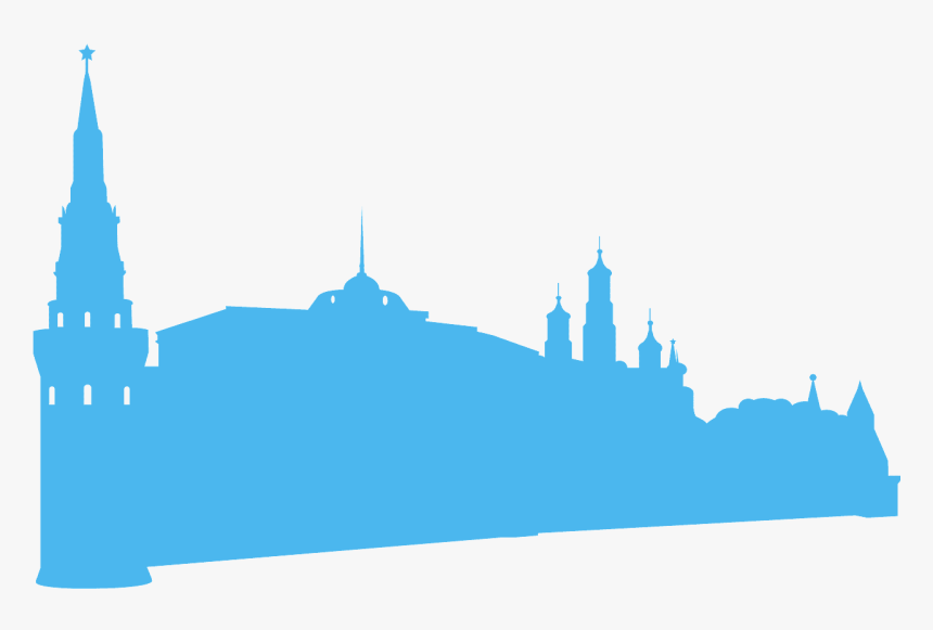 Силуэт москвы рисунок